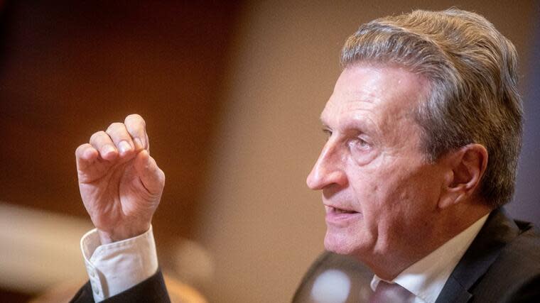 Günther Oettinger Foto: dpa