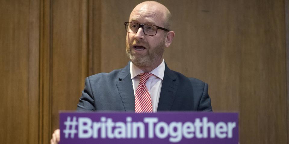 Paul Nuttall has said he will 'lead Ukip into battle' in the 2017 election: JUSTIN TALLIS/AFP/Getty Images