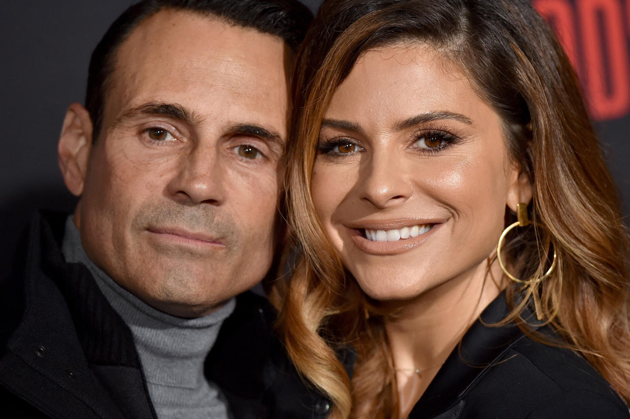 Keven Undergaro and Maria Menounos (Axelle/Bauer-Griffin / FilmMagic)