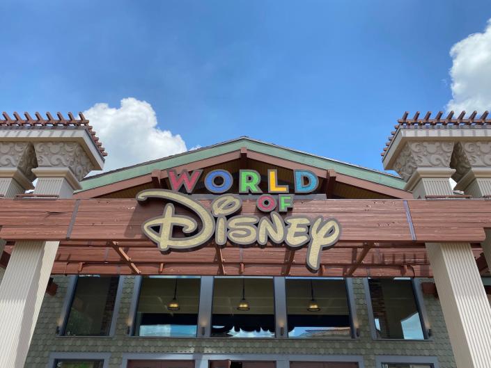 The World of Disney store at Disney Springs in Florida.