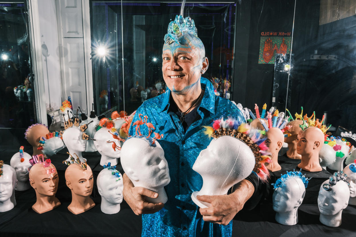 Chris Wink, one of the original founders of Blue Man Group, is 