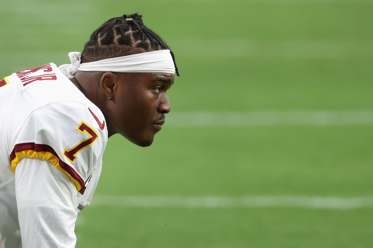 Dwayne Haskins' future in Washington is in question after benching