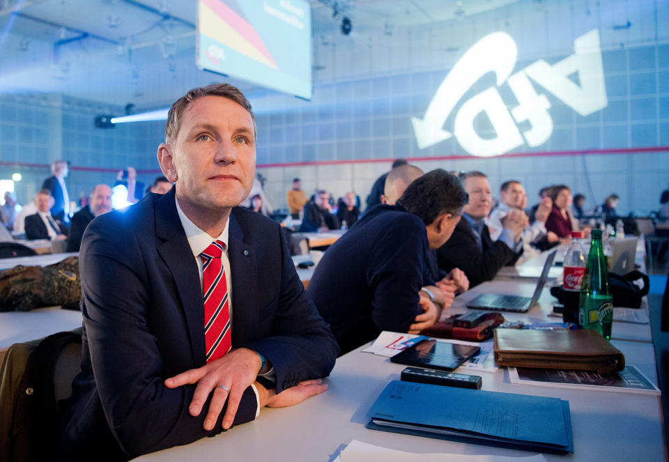 Der Thüringer Fraktionsvorsitzende Björn Höcke gilt als eines der umstrittensten und extremsten Mitglieder der AfD. (Bild: Getty Images)