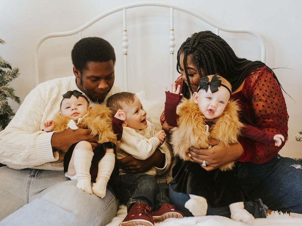 Sadie Sampson and her family