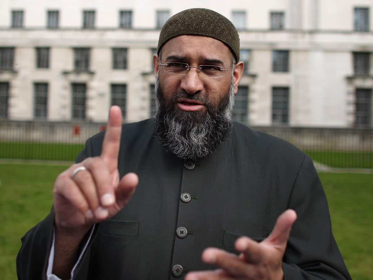 Anjem Choudary has been charged with three terror offences   (Getty)