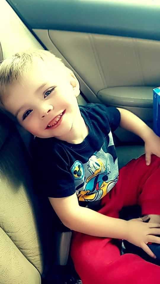 Carson Brasher, age 3, was found dead on Dec. 26, 2023. His grandparents, Amy and Jeff Brasher of Hardin County, Tennessee, are charged in his death.