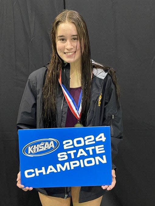 Cooper's Peytton Moore is The Enquirer's Northern Kentucky and Indiana girls diver of the year for the fourth consecutive year.