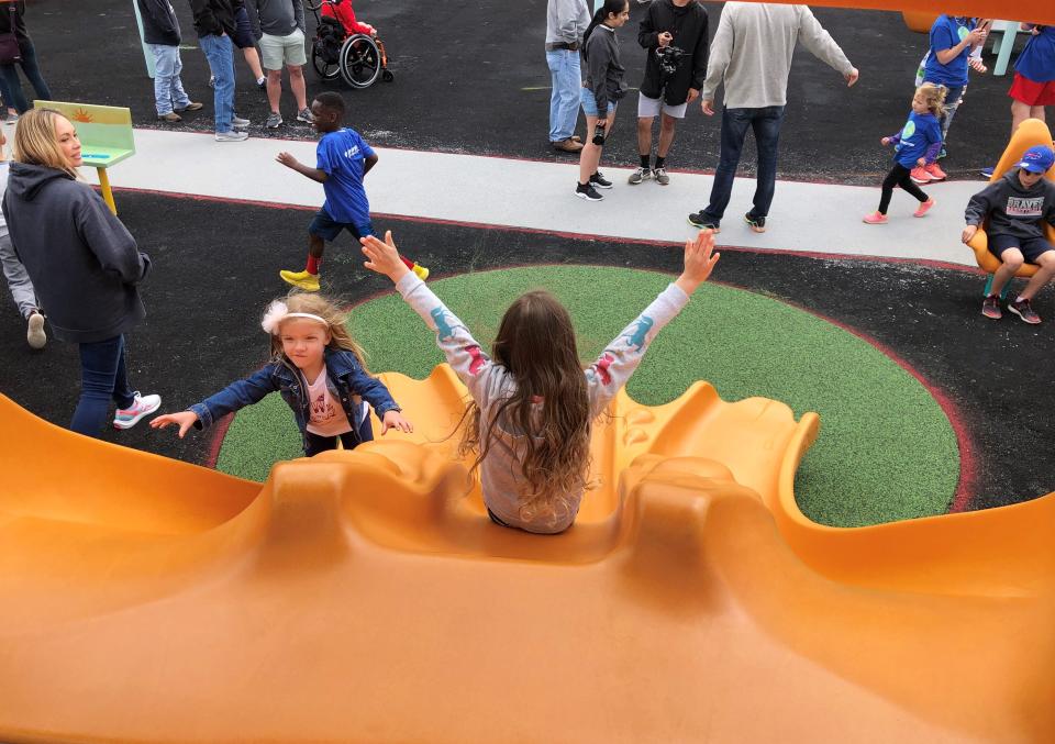 Kids of all abilities will be able to do what all kids want to do at the new Motion Junction playground in Canandaigua — play.