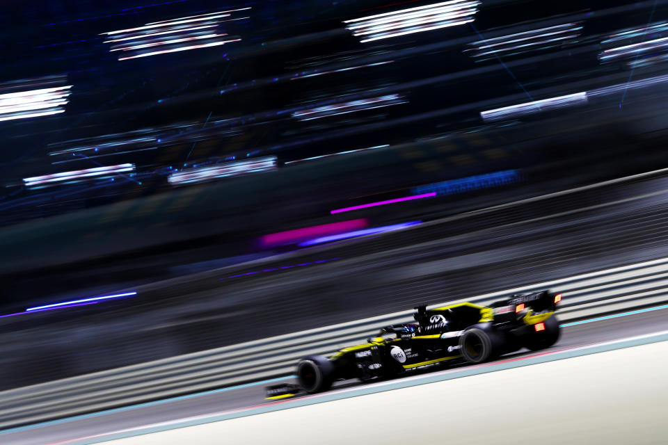 Ricciardo finished 11th at the season-ending Abu Dhabi Grand Prix. (Credit: Getty Images)