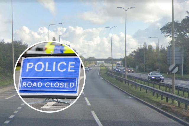 Police on scene of A127 crash as road closed with extensive