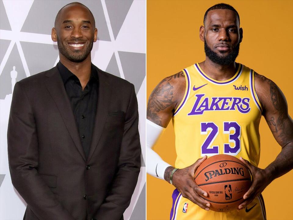 Kobe Bryant and LeBron James | Dan MacMedan/Getty; Atiba Jefferson/NBAE via Getty