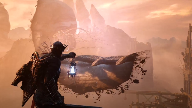 The Lords of the Fallen gameplay features a terrifying spirit world