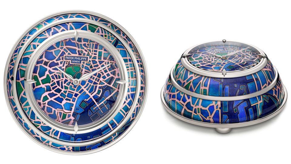 Patek Philippe 25014M-001 "Tokyo as the Crow Flies" Clock