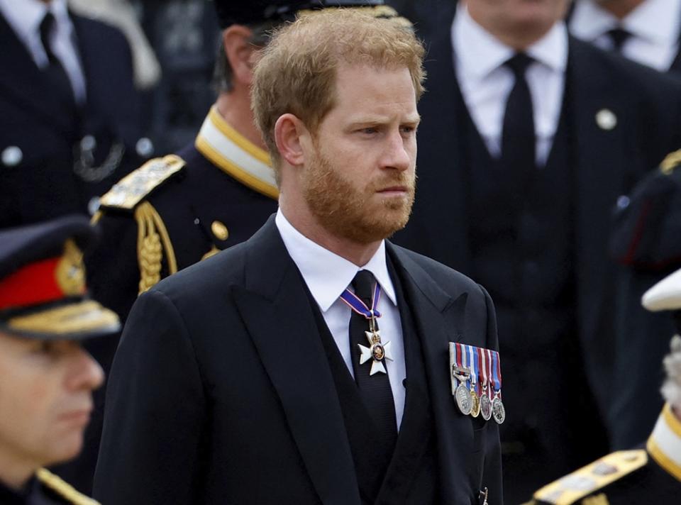 Prince Harry, Queen Elizabeth Funeral 