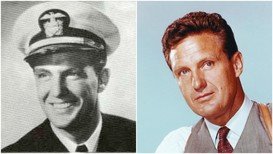 Robert Stack, 1940s and in The Untouchables in 1961