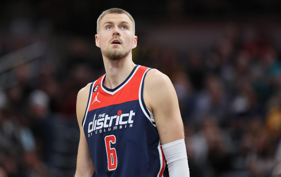 Kristaps Porzingis #6 of the Washington Wizards has fantasy value