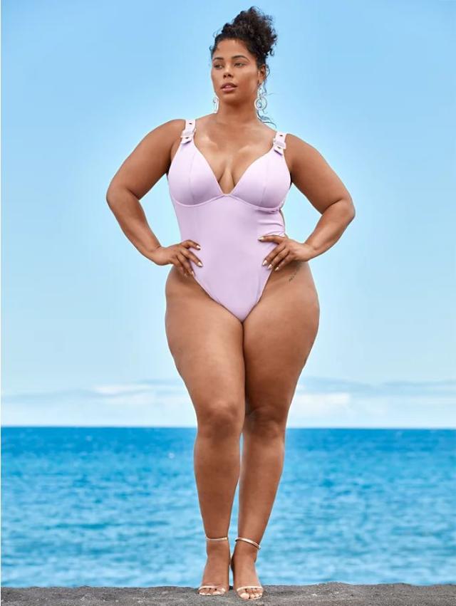 Tabria Majors dropped her newest swim line with Fashion To Figure — and  it's even better than the last one