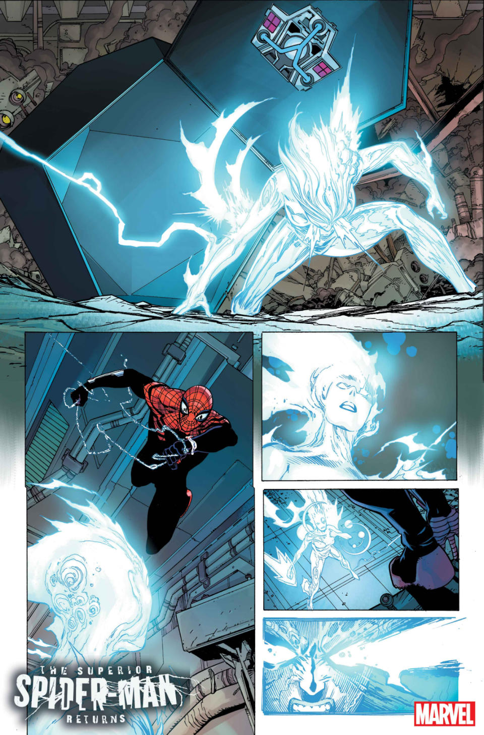 Superior Spider-Man Returns #1 interior art