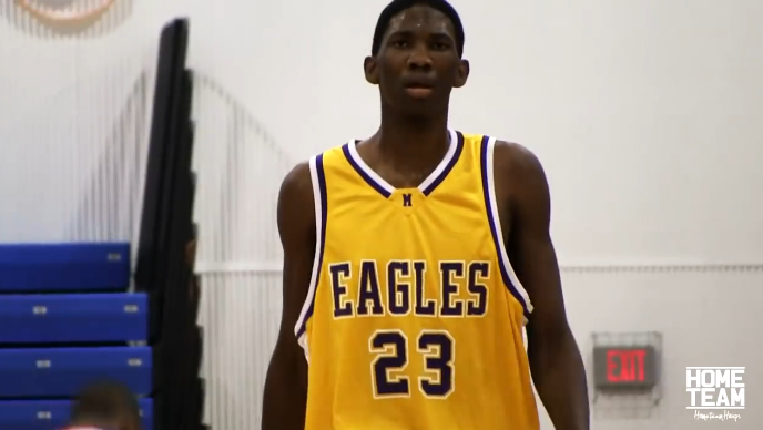 Joel Embiid was a JV phenom. (Youtube)