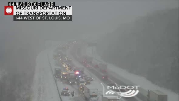 mo dot traffic snow