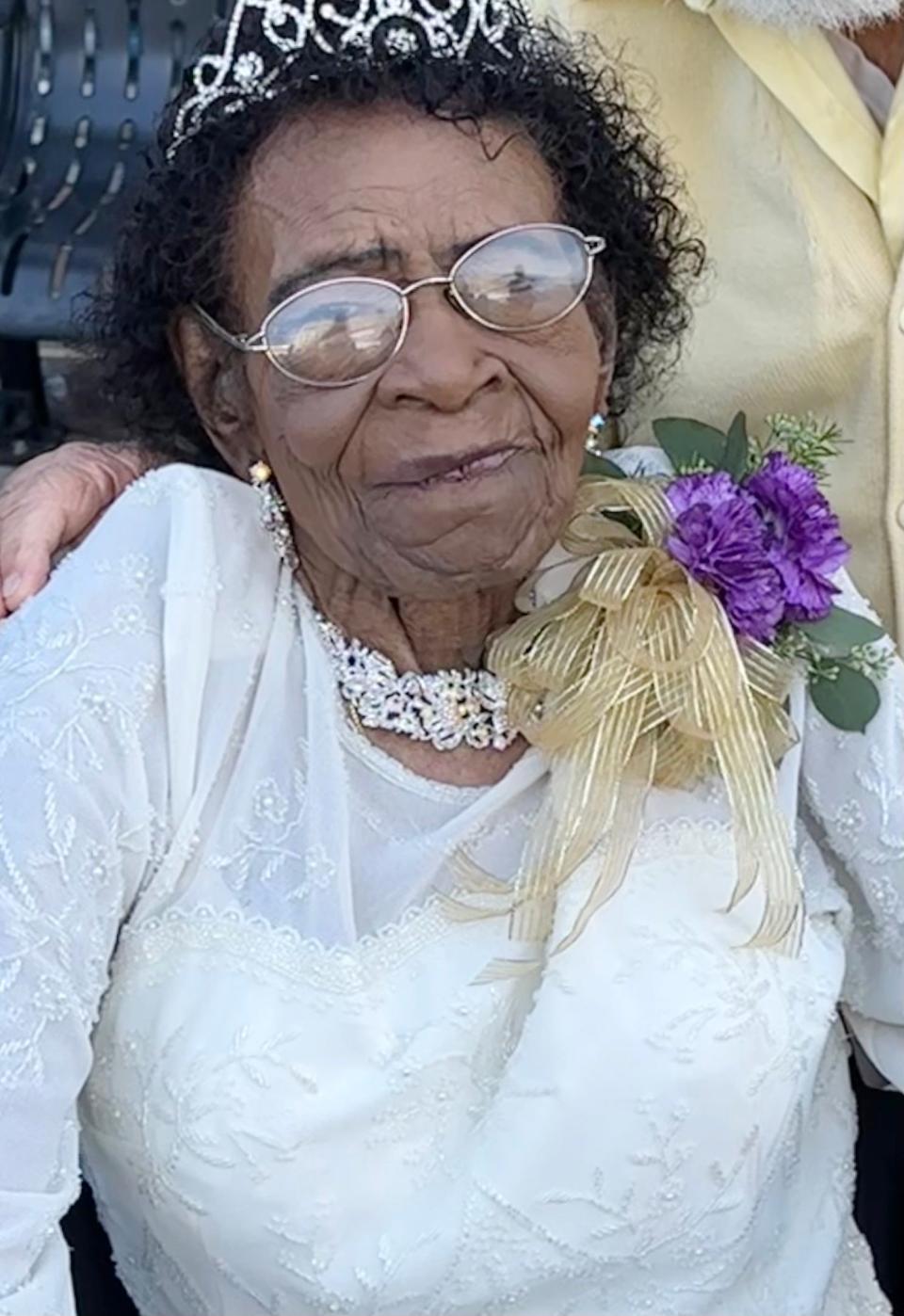 Mattie Underwood Whitehead, who turned 101 on Sept. 26, celebrated the milestone with family and friends at a black-tie event on Sept. 24.