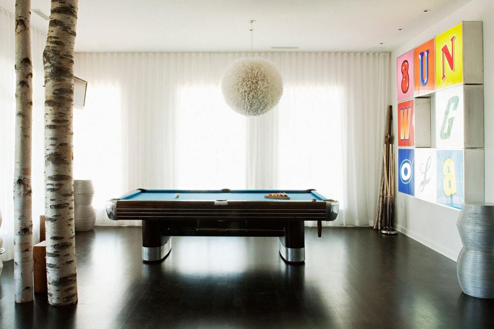 Interior of a room at The Bungalow Hotel