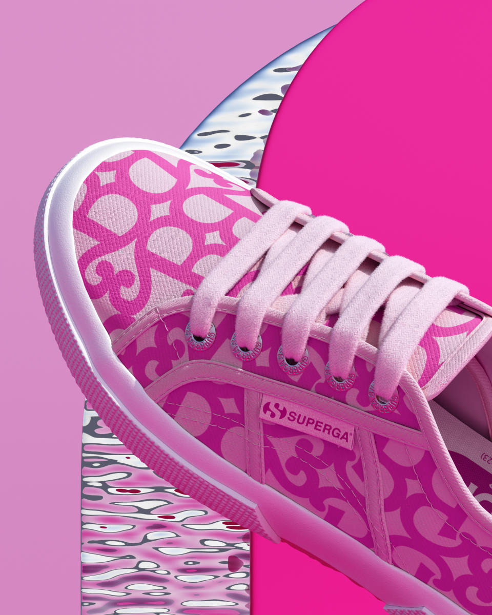 A style from the Superga x Barbie The Movie capsule collection.