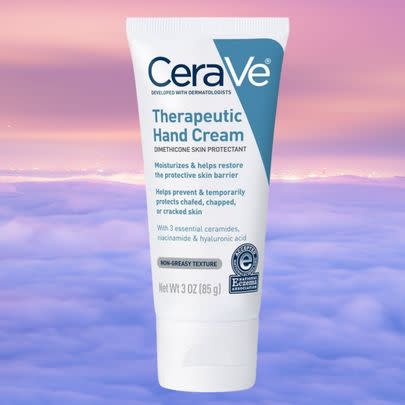 A reparative ceramide hand cream