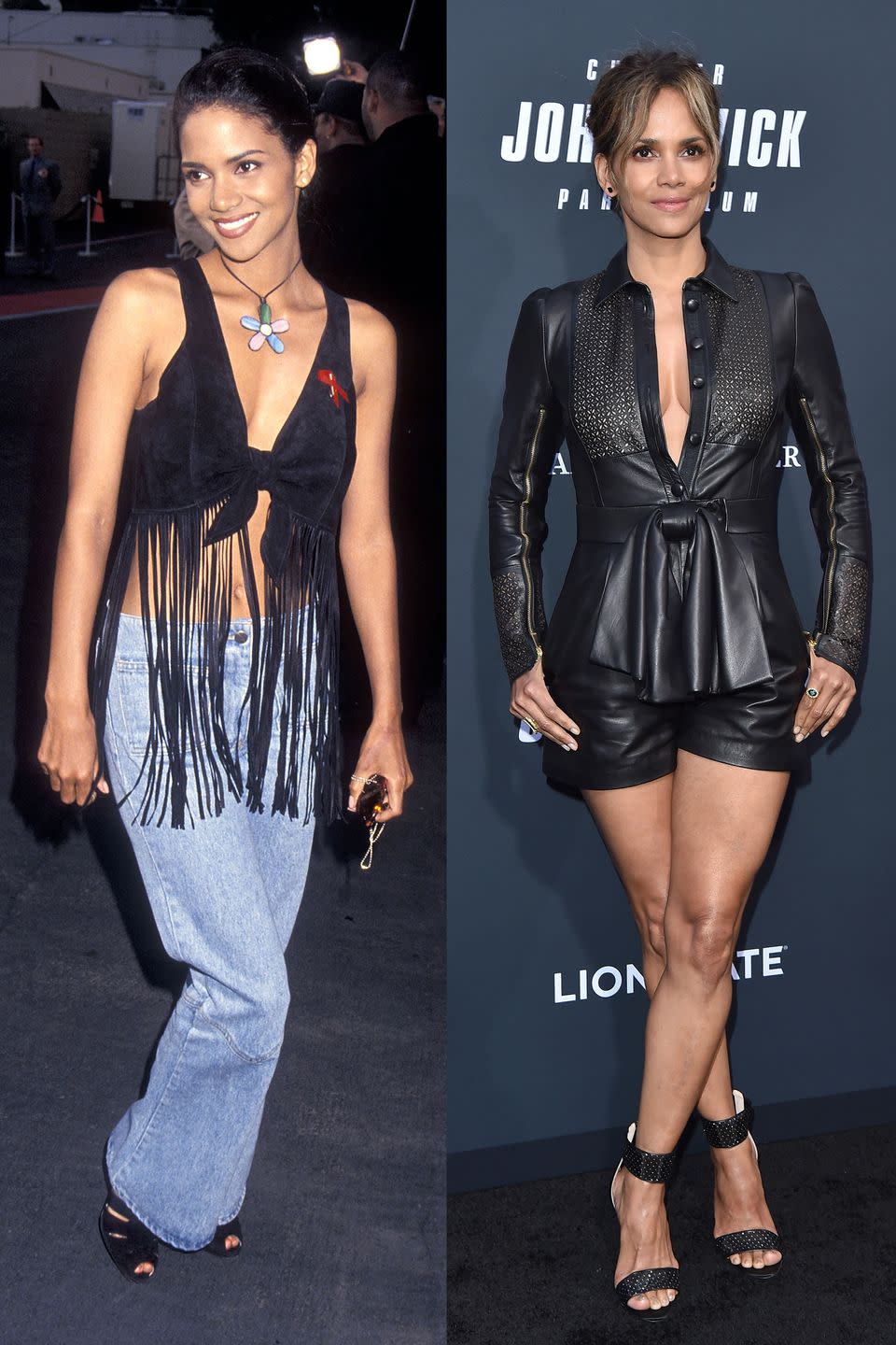 Halle Berry 1993 v. Now