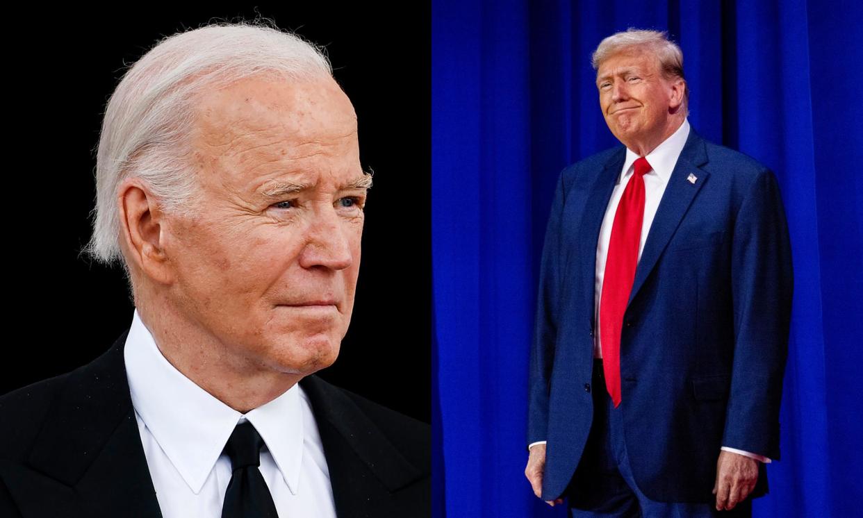 <span>It’s been more than 50 years since Americans faced the same two presidential candidates in an election year.</span><span>Composite: Getty Images, Rex/Shutterstock</span>