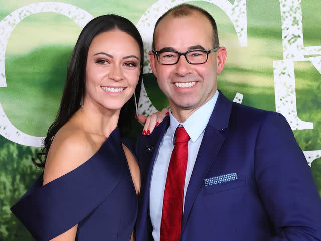 <p>Theo Wargo/WireImage</p> Melyssa Davies and James Murray attend Universal Pictures' "Knock At The Cabin" World Premiere on January 30, 2023 in New York City.