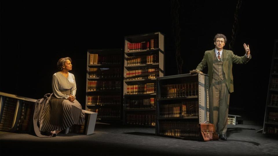 <div class="inline-image__caption"><p>Audra McDonald and Bryce Pinkham in <em>Ohio State Murders</em>.</p></div> <div class="inline-image__credit">Richard Termine</div>