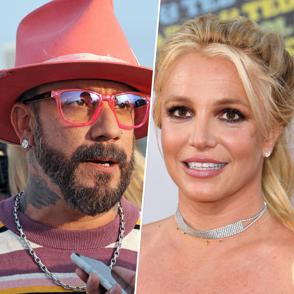 AJ McLean and Britney Spears (Getty Images)