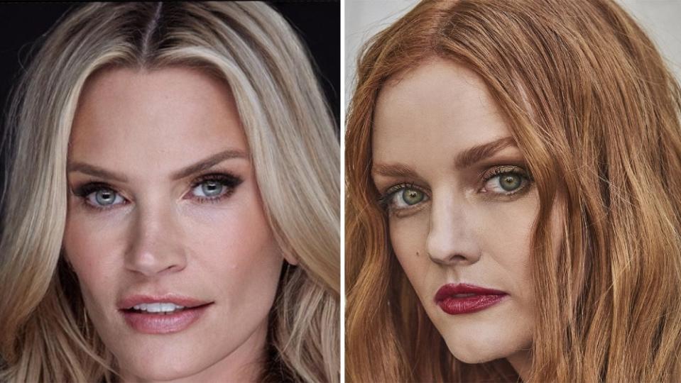 Natasha Henstridge, Lydia Hearst - Credit: Courtesy of Manfred Baumann; David Higgs