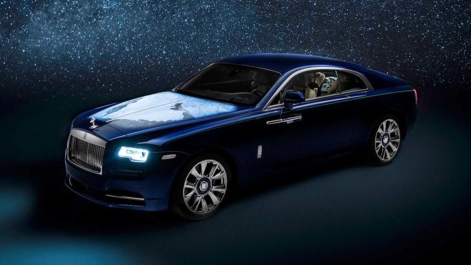 Rolls-Royce以中東為景、太陽系為靈感打造出了「Wraith─Inspired by Earth」 
