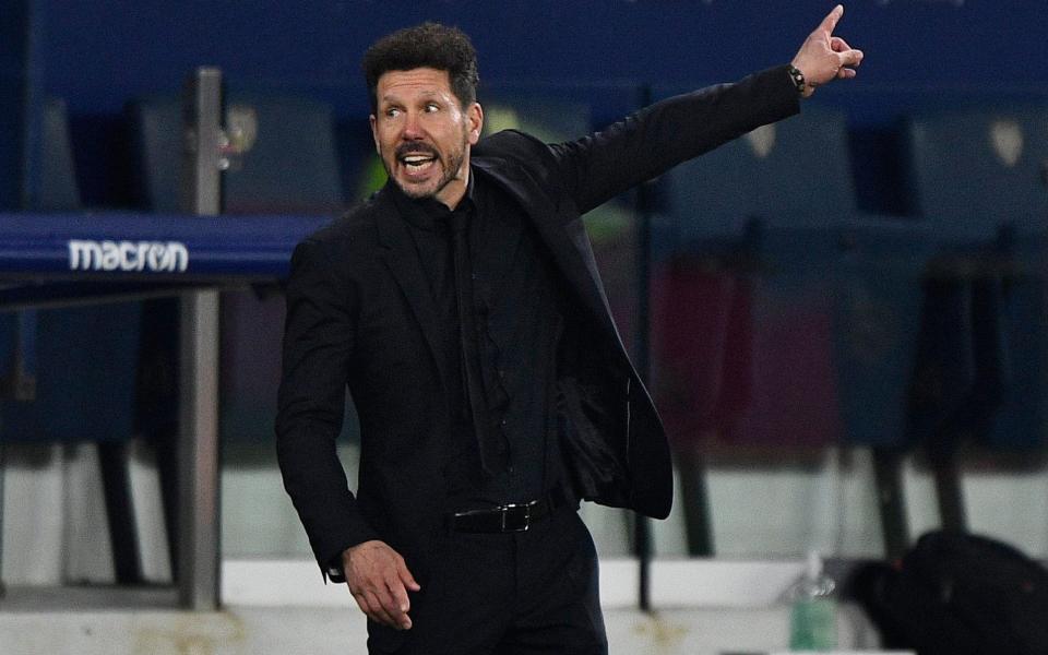 Diego Simeone in all-black - REUTERS