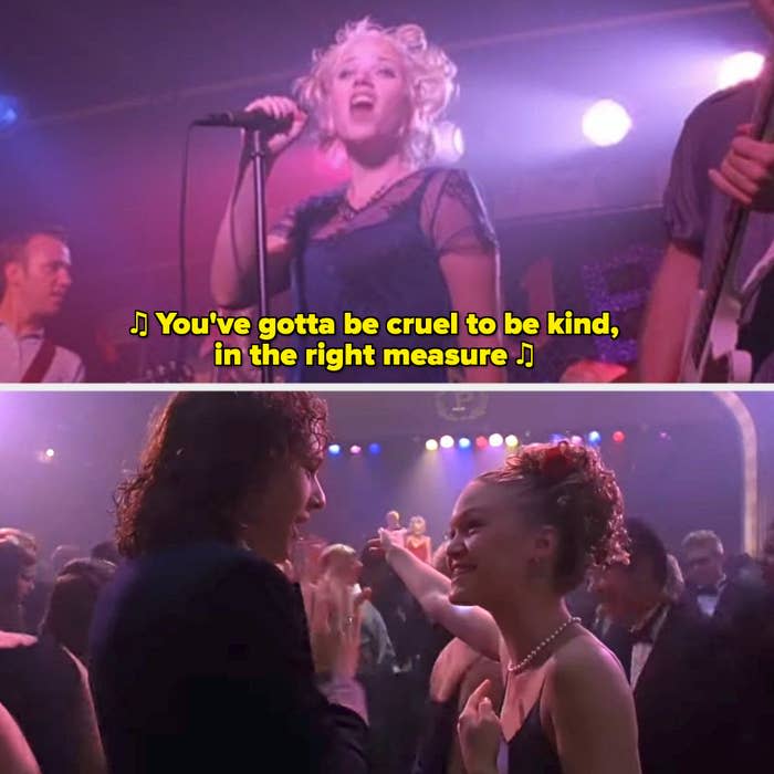 Kat and Patrick from "10 Things I Hate About You"