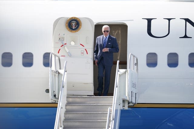 Visita del presidente Biden a la isla de Irlanda