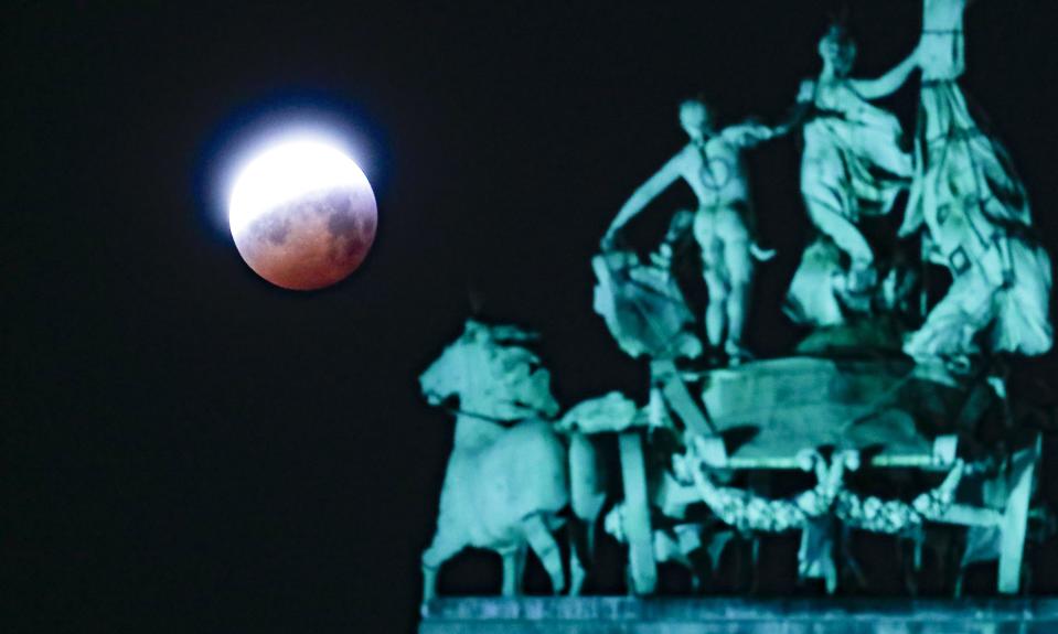 Belgium Lunar Eclipse