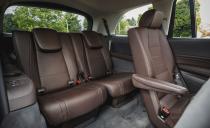 <p>Even the GLS's third row of seats is no penalty box. It's available with heated seats, its own climate-control zone, and USB ports.</p>