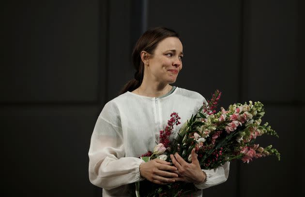Rachel McAdams takes her bow during the opening night of 