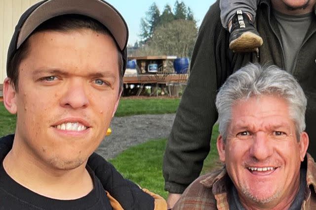 Matt Roloff/Instagram (L) Zach Roloff and Matt Roloff