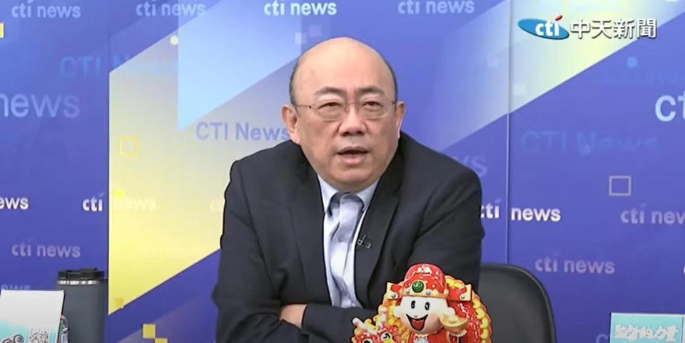 郭正亮表示，他要勸國民黨立委葉元之不要上綠營節目。（圖/中天新聞）