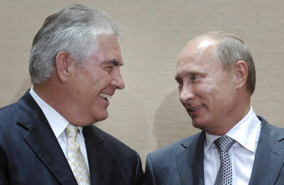 rex tillerson vladimir putin