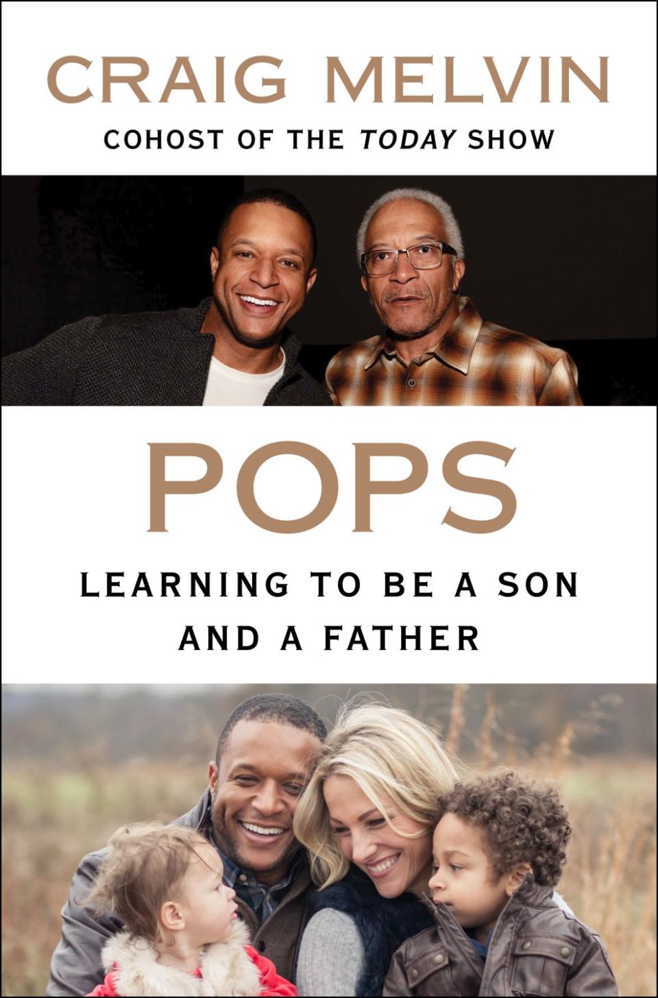 Book jacket "Pops" by Craig Melvin