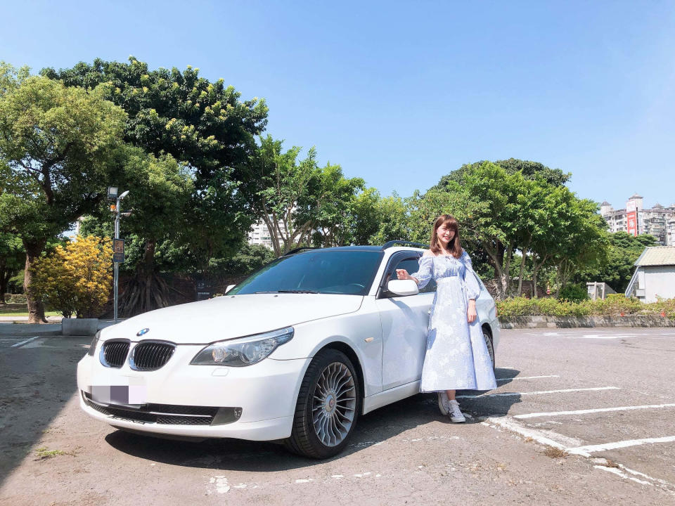 【明星聊愛車】林舒語跨海購入BMW日規530xi五門掀背旅行車 嚮往七人座大空間下台車鎖定特斯拉MODEL X