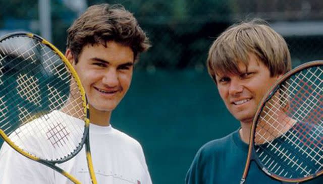 Federer and Carter. Image: Twitter
