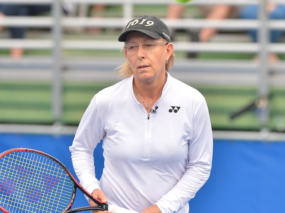 "Soweit sie wissen, bin ich krebsfrei", erzählt Martina Navratilova in einem neuen Interview. (Bild: imago images/MediaPunch)