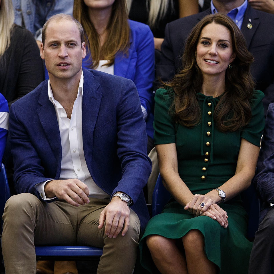 Like father, like son – Wills doesn’t follow wedding ring convention either. Photo: Getty