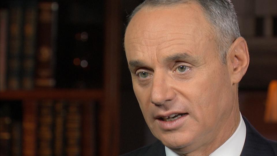 Rob Manfred / Credit: CBS News